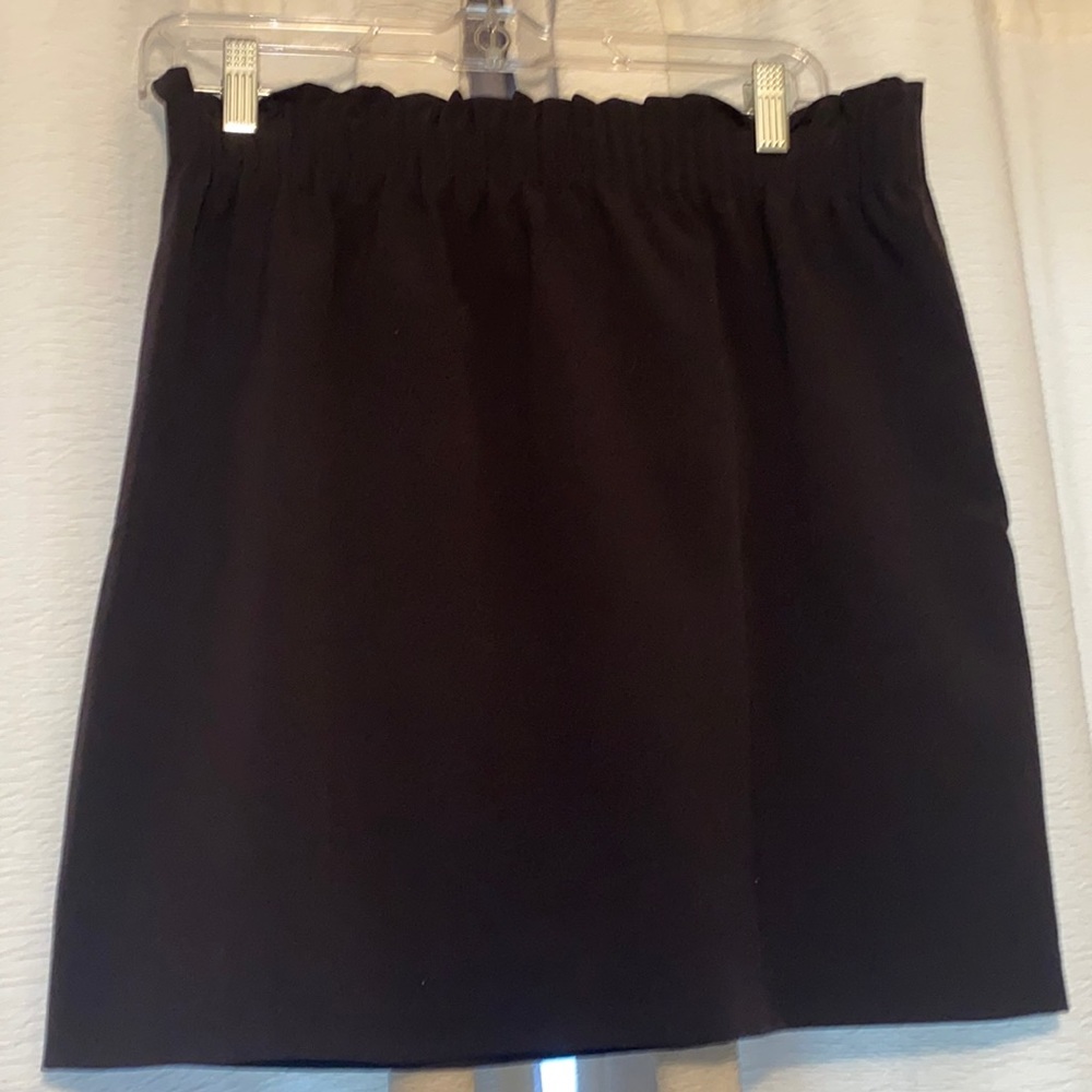 J.crew factory black sidewalk skirt